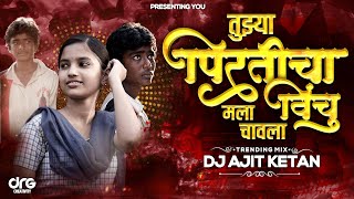 Tujhya Priticha Vinchu Mala Chavla (Nacho Mix) | Dj | Marathi Viral Song | DJ AJIT KETAN | DRG PRO
