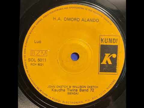 H A Omoro Alando Kaudha Twins Band 72