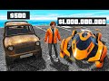 $500 vs. $1,000,000,000 Car In GTA 5 RP!