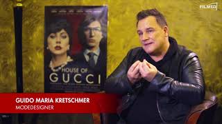 House of Gucci: Guido Maria Kretschmer interviewt Lady Gaga & Jared Leto Deutsch German (2021)