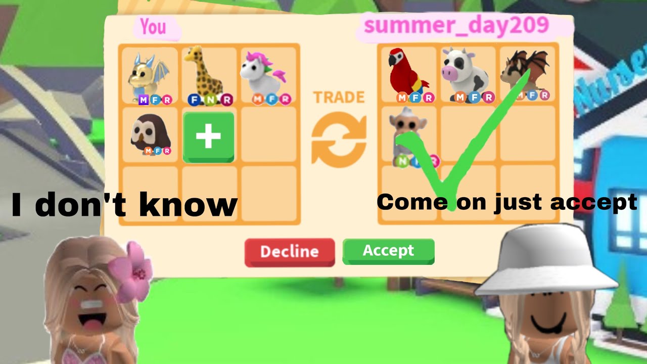 Adopt Me- Trading & Challenges ( 2023 Version ) - YouTube