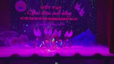 các tiết mục văn nghệ tại hội thi giai điệu tuổi hồng tỉnh Quảng Ninh