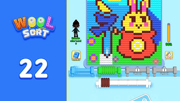 Wool Sort Level 22 Full Walkthrough