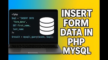 How to Insert Form Data into MySQL Database using PHP | PHP MySQL Tutorial for Beginners