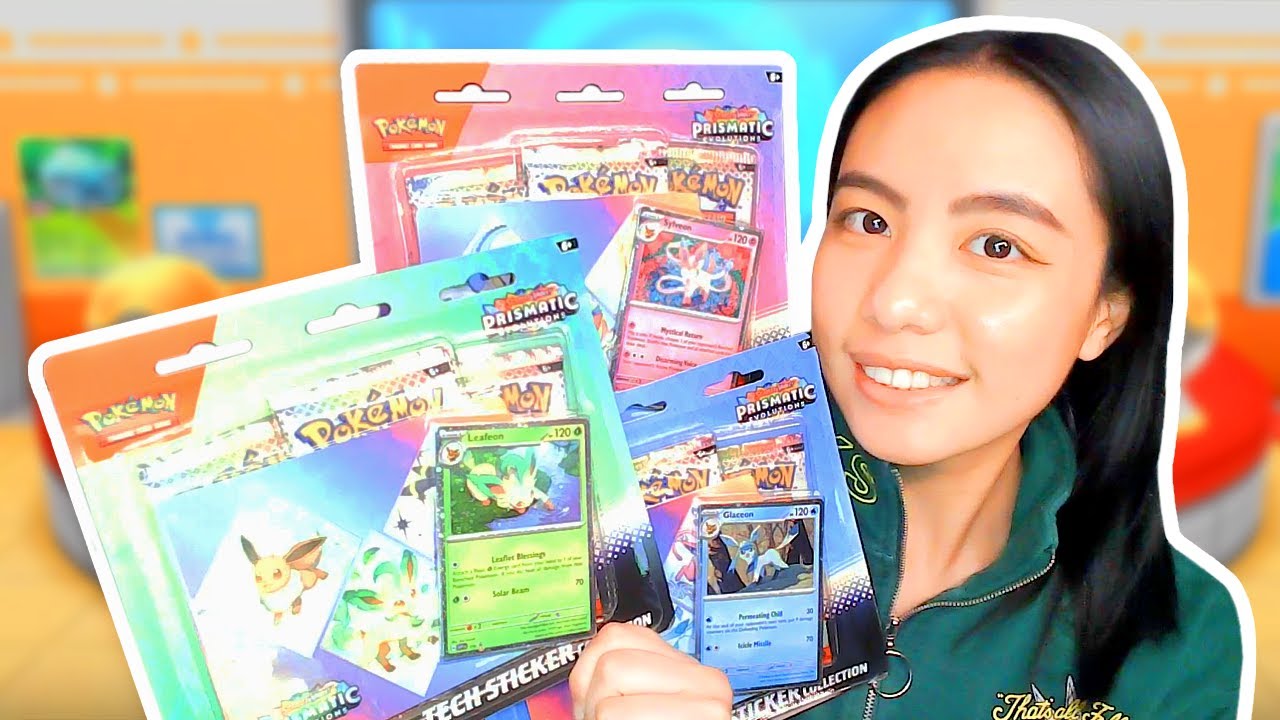 CRAZY BLISTER PULLS | Pokemon Cards Opening - Prismatic Evolutions: Tech Sticker Collection