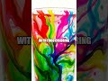 Colorful Fireworks in a Glass Experiment