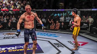 BRUCE LEE VS RYAN LAFLARE *RAW*😱🔥🥋🥊💯 | UFC 3 BRUTAL FIGHT | UFC 3 K1 RULES | UFC 3 2022 | UFC 3