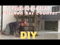 Pagbuhos sa SLAB ng Kitchen BAR COUNTER | DIY