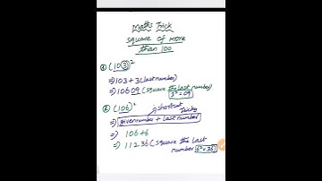#maths trick of finding#square more than 100-#tricks#maths#maths short trick#short video#shorts