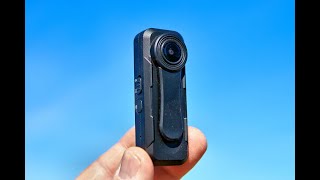 Gresik mini spy body camera W1 style clip loop with 32 GB kamera pengintai klip saku pe rekam suara video cctv tubuh mini portable 1080P