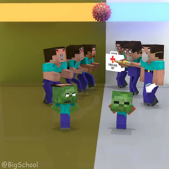 Poi-Poi-Poi-Poi-Poi-Poi-Po-Pi!! | Zombie Boy vs. Herobrine ??