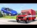 Realistic High Speed Crashes #52 - BeamNG Drive | CrashBoomPunk