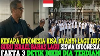 PROFESOR ISRAEL TERKEJUT! ANAK ANAK INDONESIA MENYANYIKAN LAGU SUCI YAHUDI 70 TAHUN