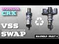 Honda CRX B16 Swap - Part 6 - VSS (Vehicle Speed Sensor) Swap - Make it So