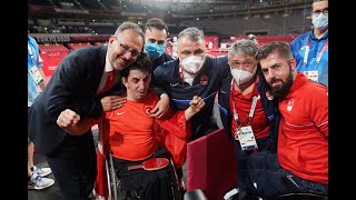 Paralimpik Oyunlarında Olimpiyat Şampiyonluğu Maçını Abdullah Öztürkün Ailesi Heyecanla Izledi