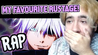 REACTION  GOJO RAP | 'Running in Blind' | RUSTAGE ft. McGwire [JJK]