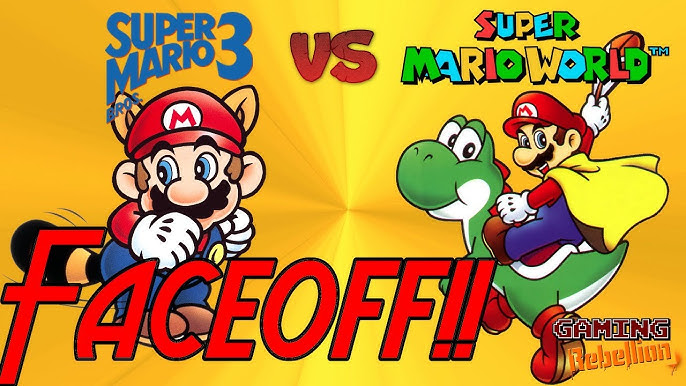 Super Mario Bros. 3 vs Super Mario World: Which Game is Actually
