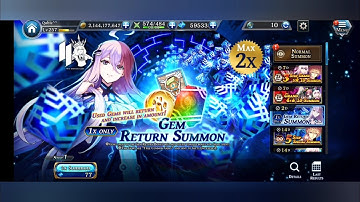 Alchemist Code Gl - 4°Anniversary Many summons and Gems Banner ❤️ Happy anniversary 🐱❤️