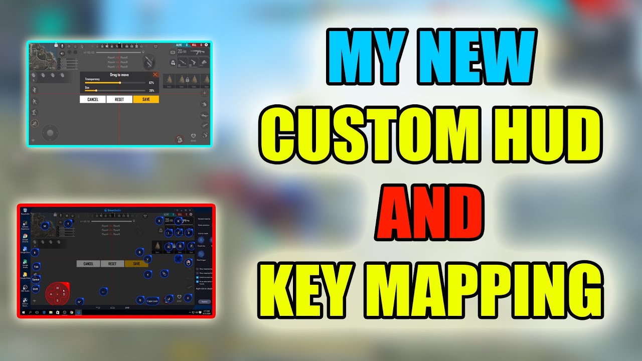 BEST KEY MAPPING AND CUSTOM HUD IN FREE FIRE AND SMARTGAGA ...