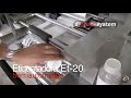 Etiquetadora Semi-automática ET-20 para envase de Agroquímico