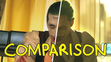 Suicide Squad Trailer - Homemade Side by Side Comparison