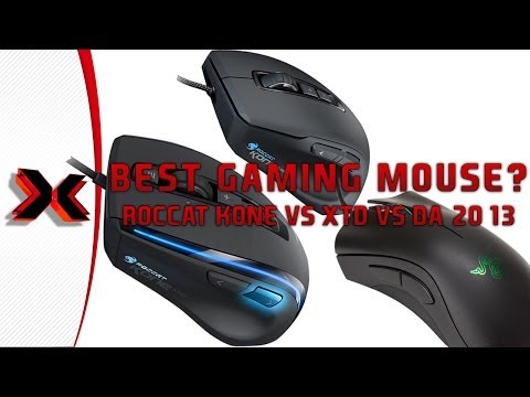 Roccat Kone XTD vs Kone PURE vs DeathAdder 2013 - Best Gaming Mouse?