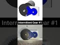 Intermittent Gear #1 #3dprinting #machine #design #engineering #mechanic #mechanism #gear