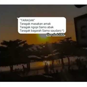 STORY MINANG  'TARAGAK'  || Urang Awak 0304