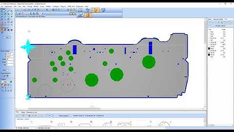 Radan CAD/CAM/MRP Software: Automatisches Entladen von Blechteilen auf Ablageposition