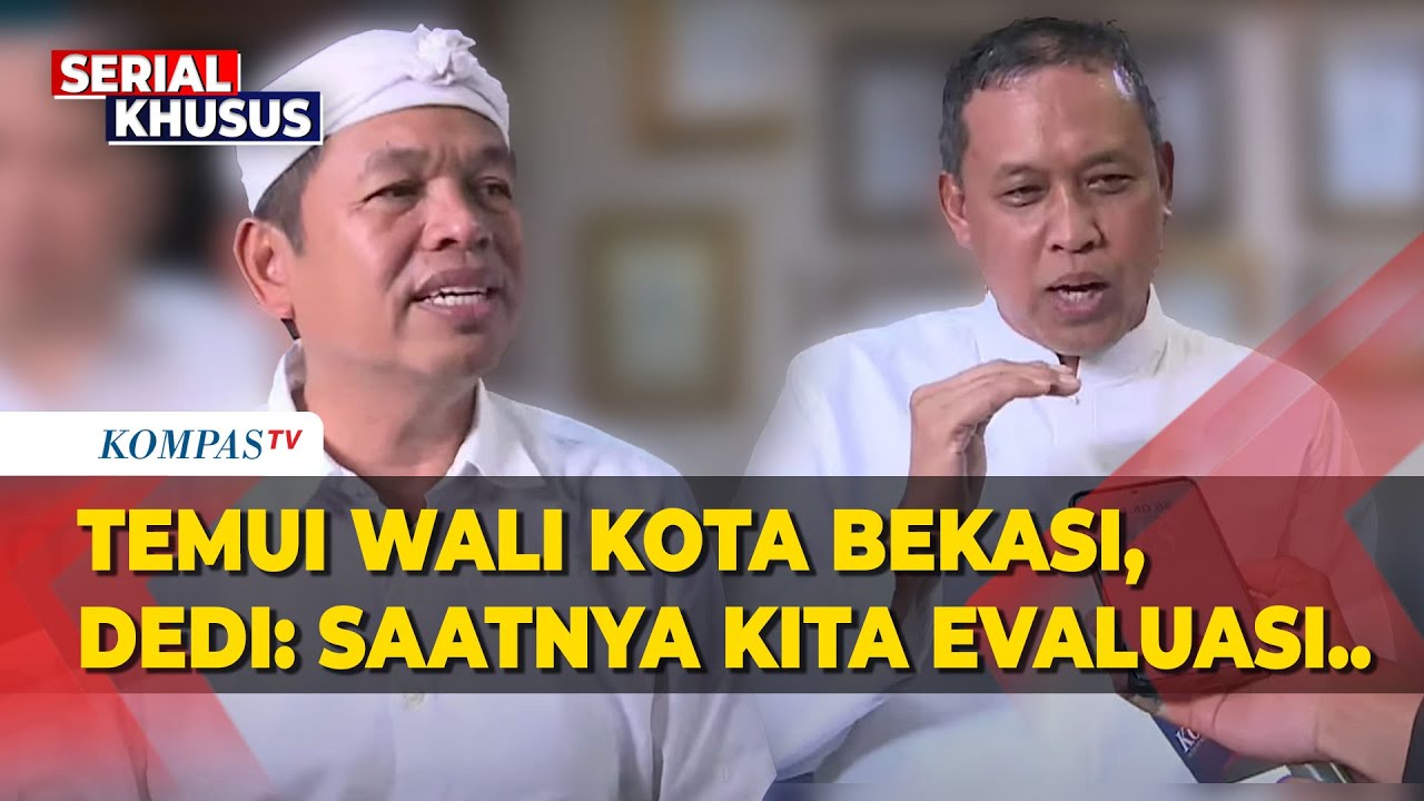 [ПОЛНОЕ] Губернатор Западной Явы Деди Мульяди встретился с мэром Бекаси, чтобы обсудить концепцию...