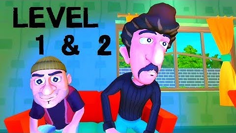 Scary Robber Home Clash Gameplay Walkthrough (Android/IOS) | LEVEL 1 & 2 |