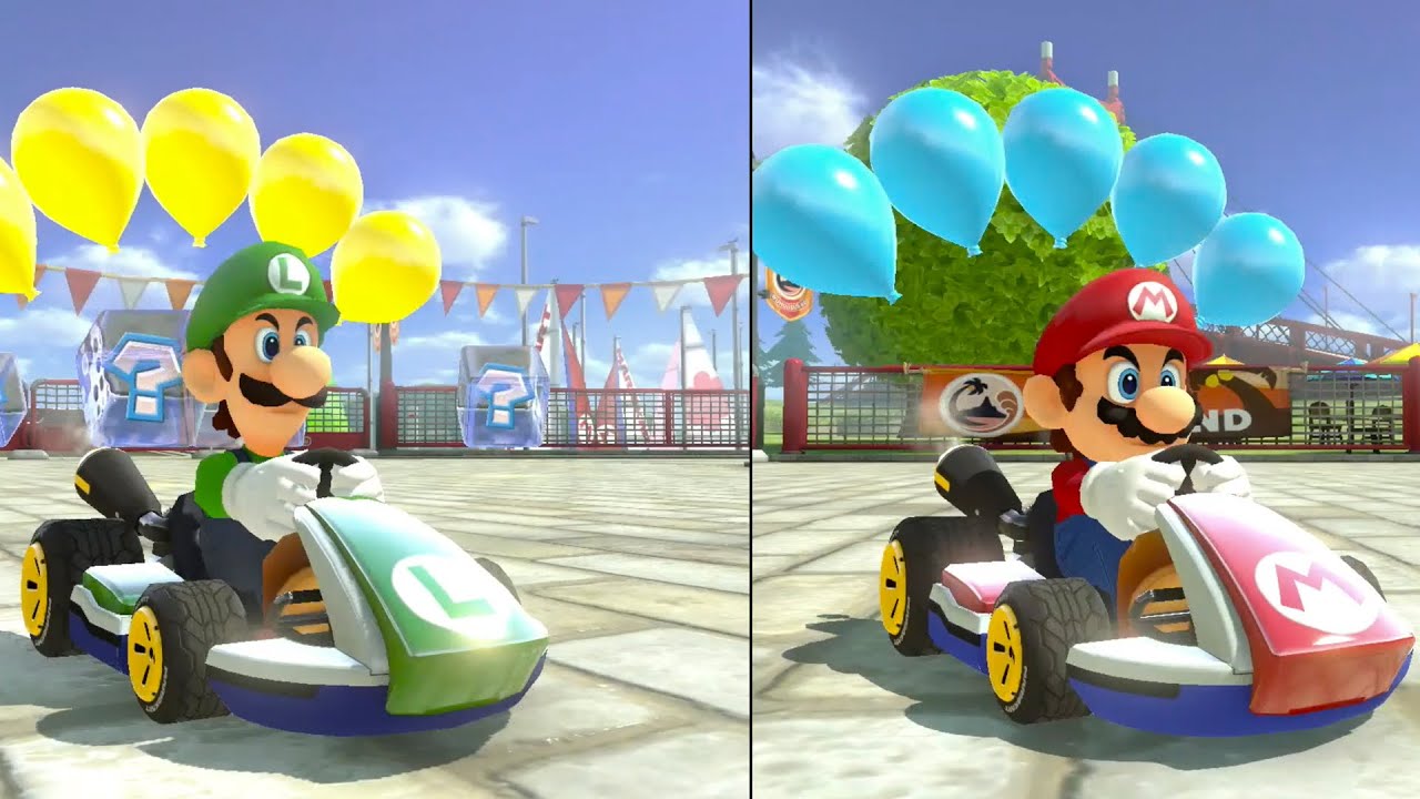 Mario Kart 8 Deluxe Battle – 2 Players Bob-omb Blast