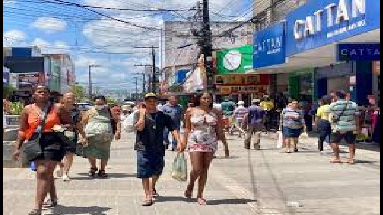 PAULISTA PE Como está hoje o Centro de PAULISTA cidade da Região Metropolitana do Recife