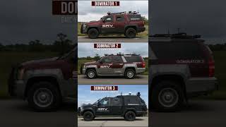 🌪️ All 3 Dominator Storm Chasing Vehicles Side by Side | Dominator 1, 2 & 3 | Reed | Tornado