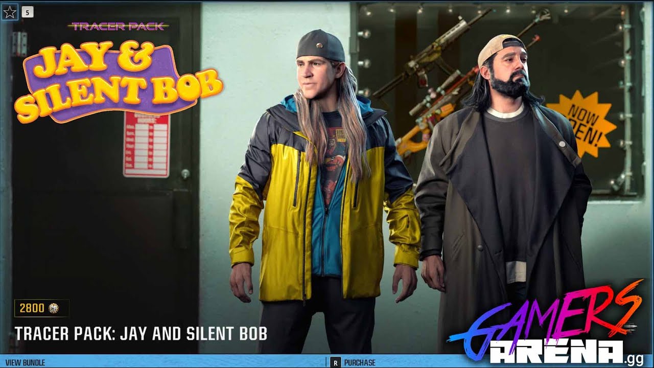 BO6 Tracer Pack JAY AND SILENT BOB Operator Bundle Call Of Duty Black Ops 6