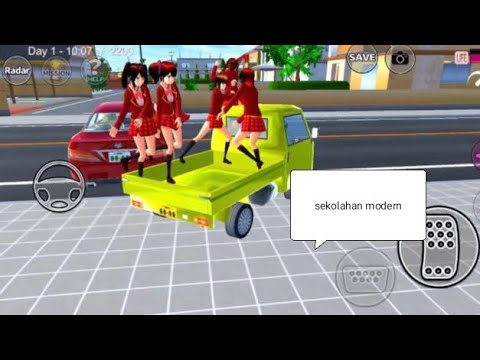 Pagi Pagi Ke sekolah Baru Sakura School Simulator