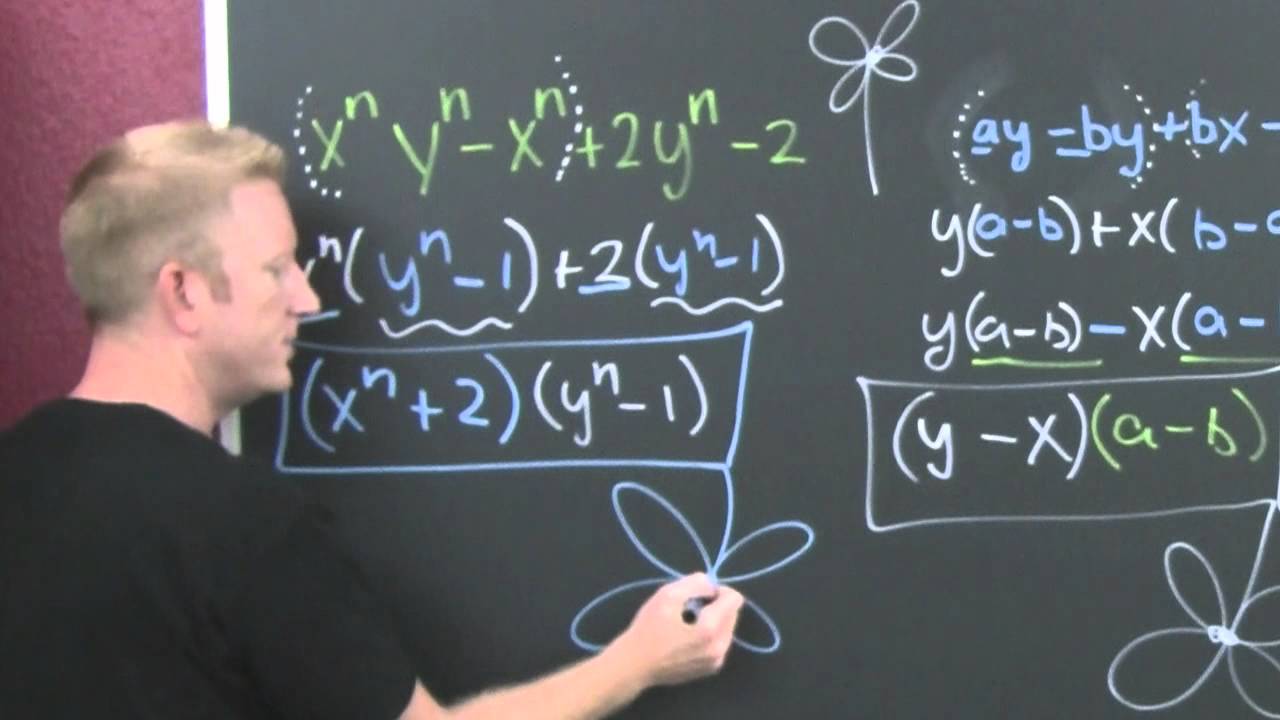 Factoring By Grouping The Hard Ones