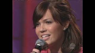 Mandy Moore - 'Have A Little Faith' LIVE! on Leno