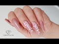 3D acrylic flowers nail art tutorial.