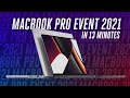 MacBook Pro event in 13 minutes