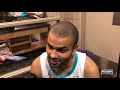 TONY PARKER after Hornets WIN vs Phoenix Suns!