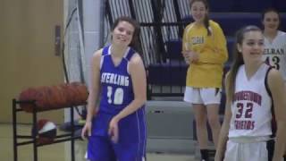 Emily 3 pt Contest and Half Court shot at Eastern 2017