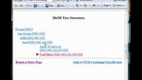 Finding the correct Medical subject headings