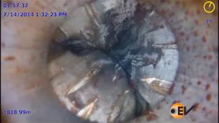 Collapsed Sand Screen