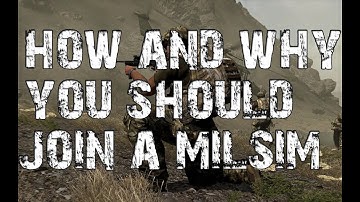 How to join an Arma 3 Milsim Group?