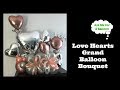 Love Hearts Grand Balloon Bouquet