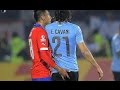 Le doigt de jara sur edinson cavani