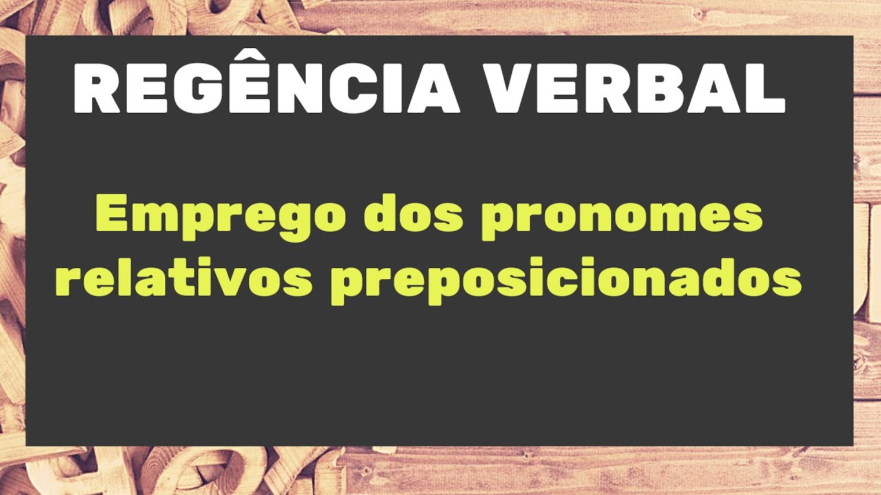 Emprego dos pronomes relativos - Academia da Língua Portuguesa