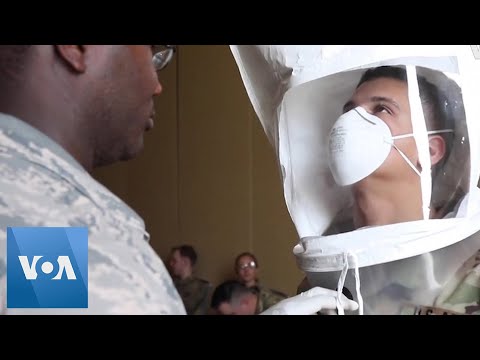 Florida National Guard Train to Administer Coronavirus Tests