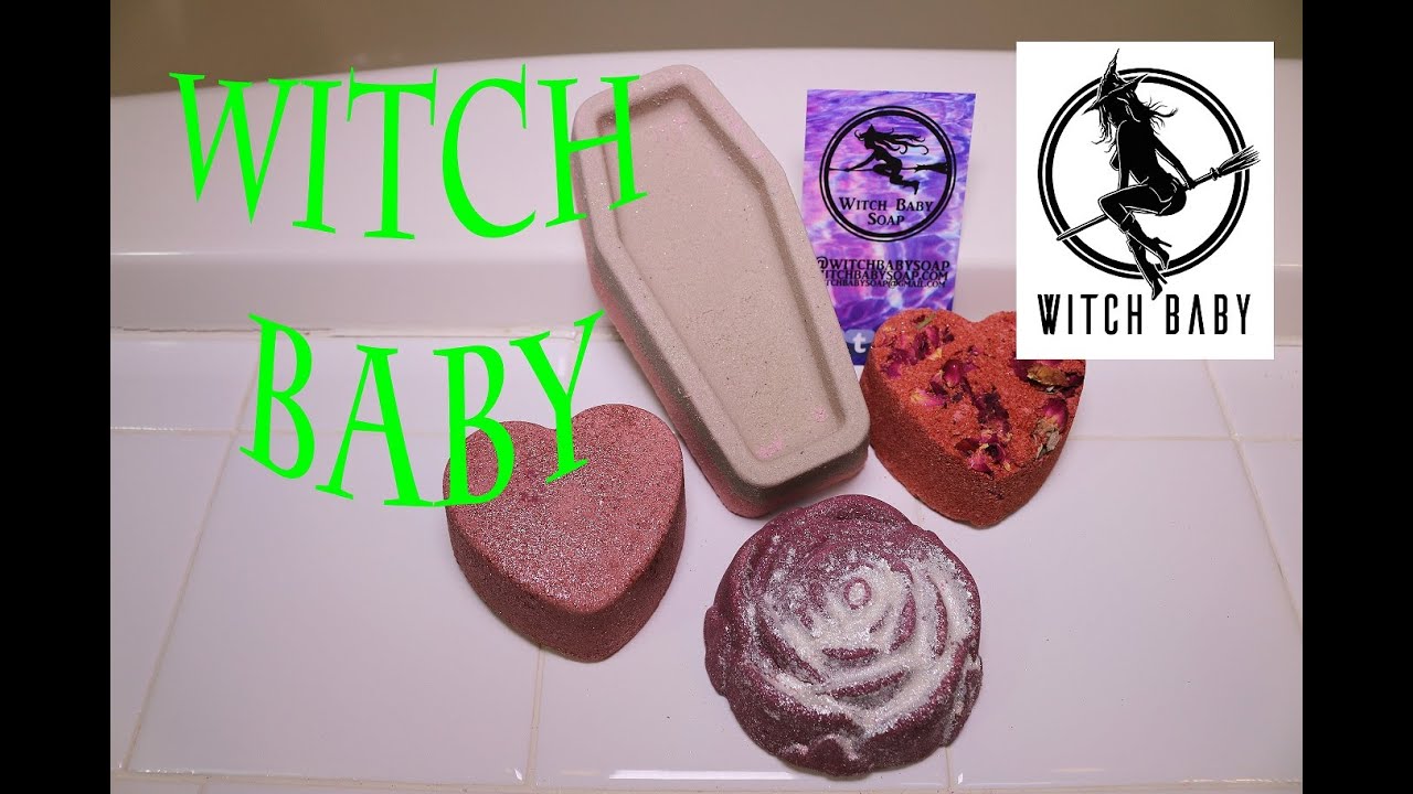 WITCH BABY SOAP Company Unboxing HAUL Bath Bomb Demos! YouTube
